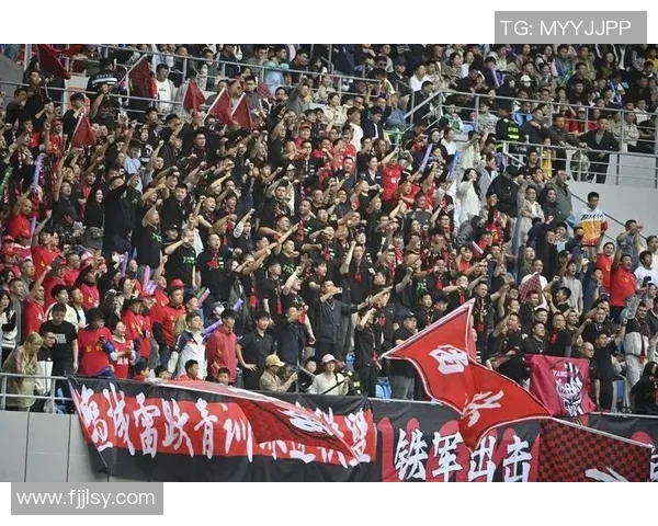中国球迷组建最大助威团全场呐喊声势浩大场面震撼